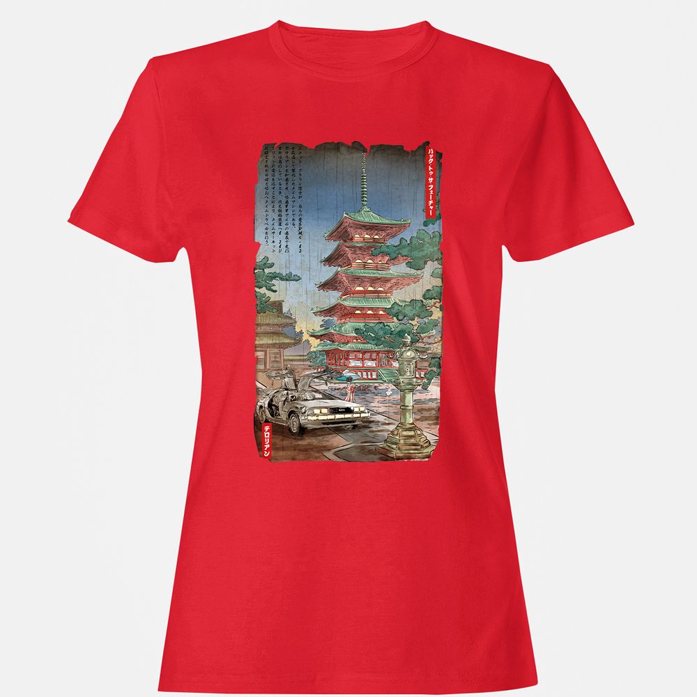 Women's T-Shirt - 4QBXT8YS - Red - 13