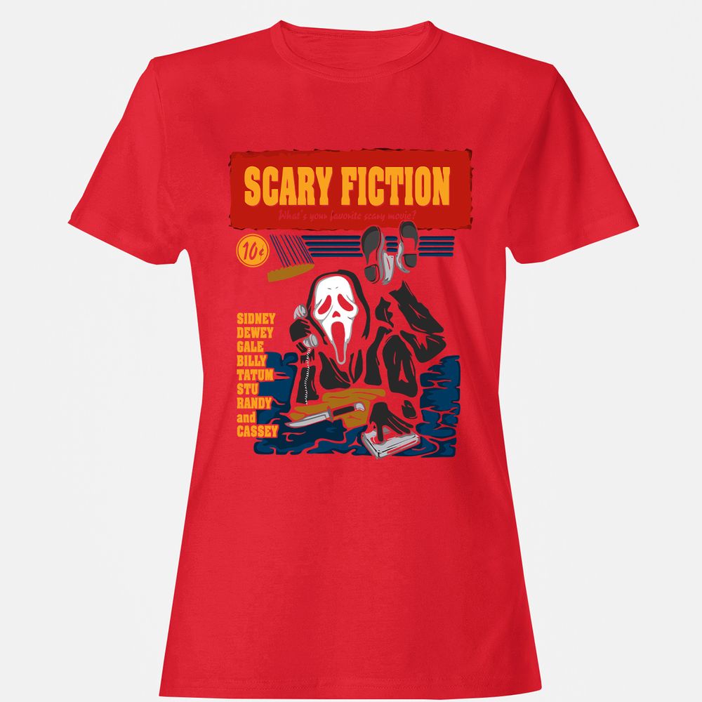 Women's T-Shirt - US1QHZB9 - Red - 13