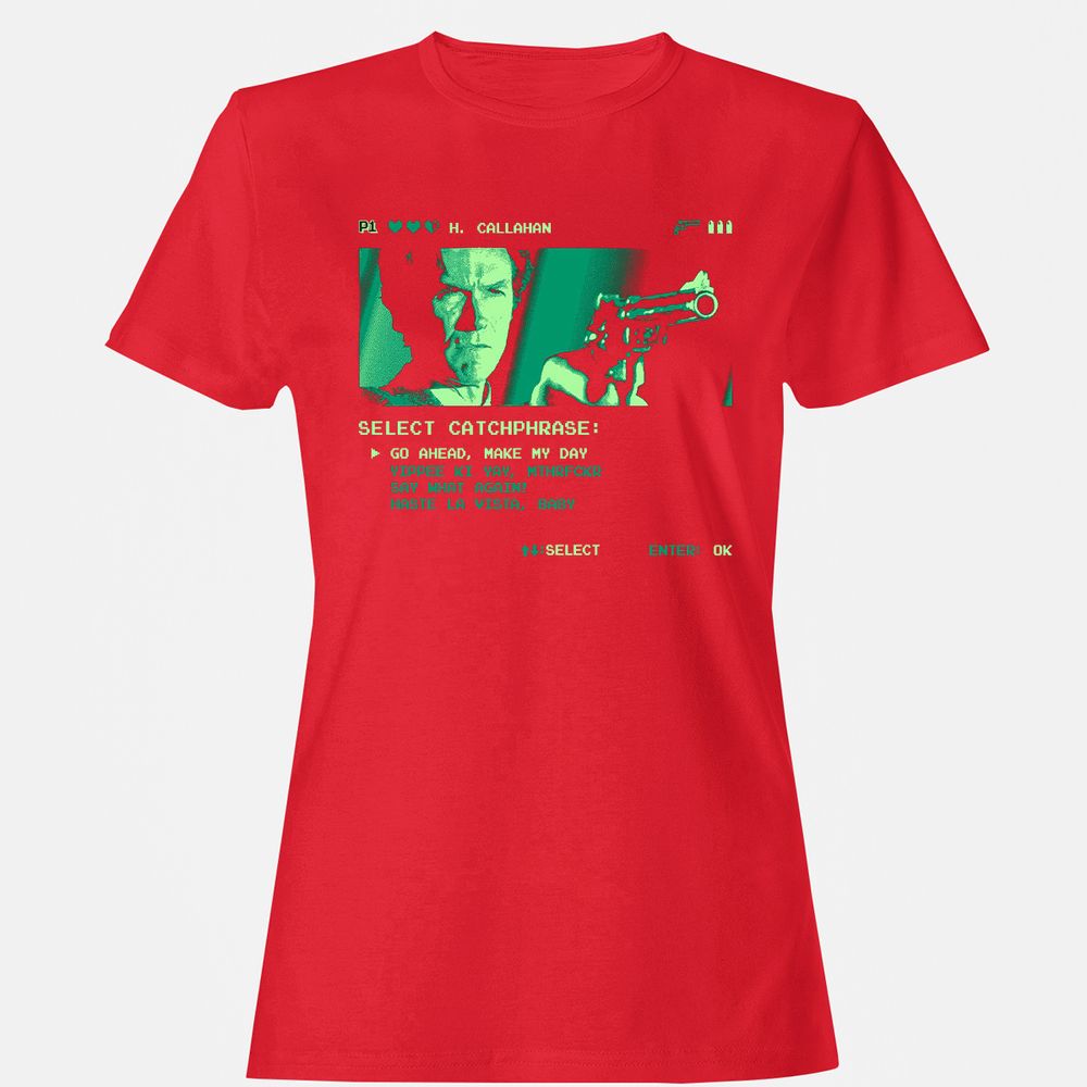 Women's T-Shirt - WYCQJH7H - Red - 13