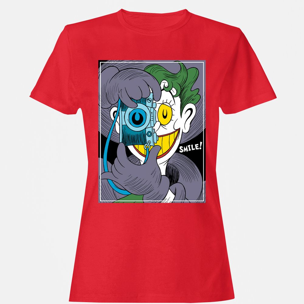 Women's T-Shirt - R12XFSX3 - Red - 13