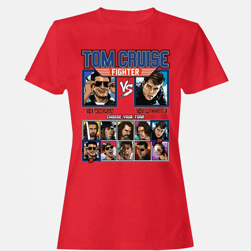 Women's T-Shirt - A65NRM3R - Red - 13