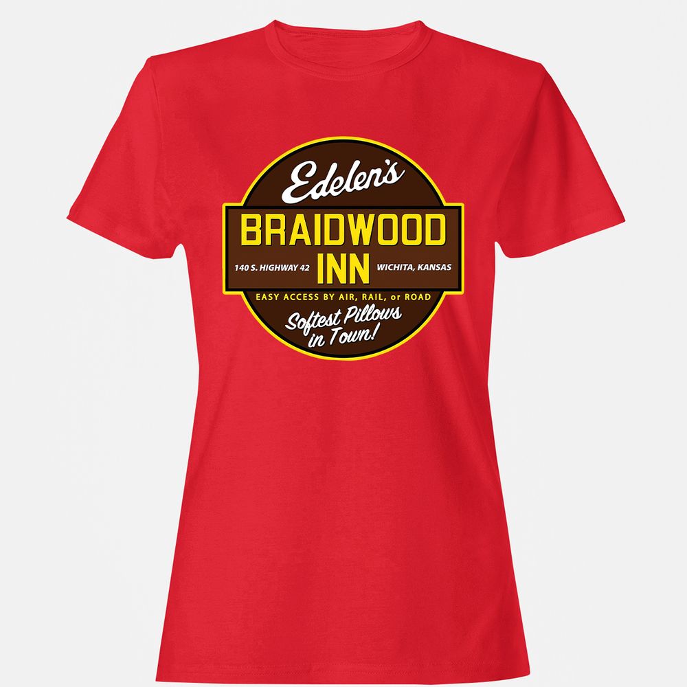 Women's T-Shirt - YF6S6HWZ - Red - 13
