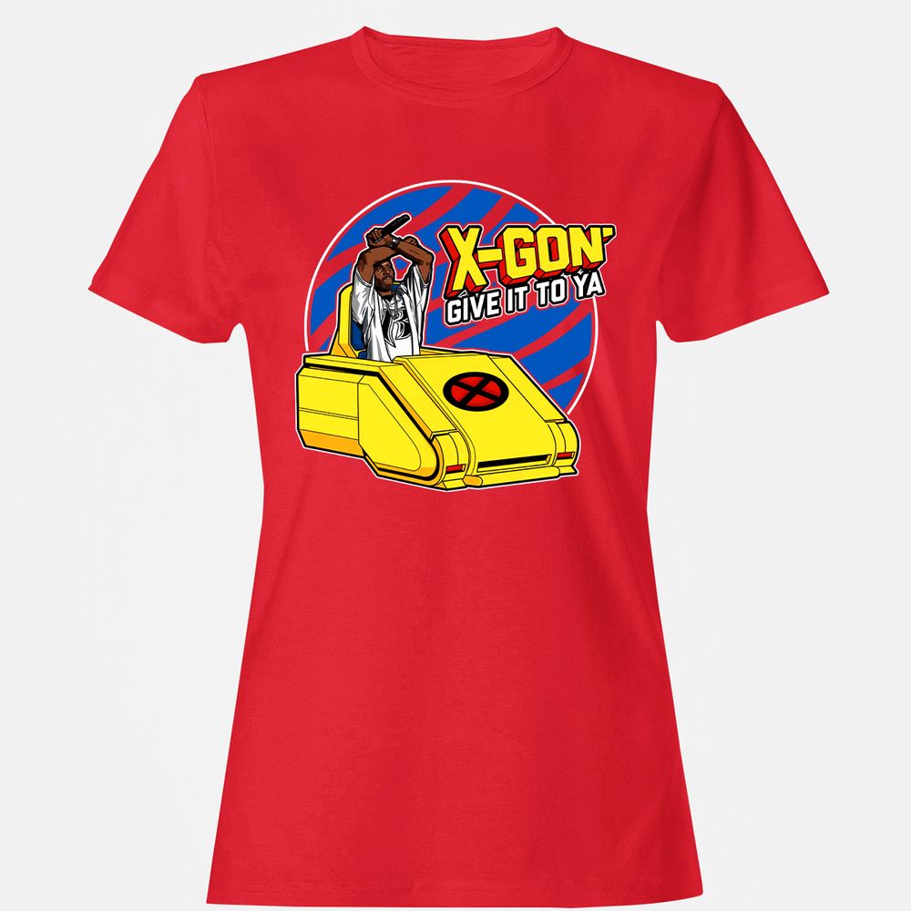 Women's T-Shirt - H6RVNXA1 - Red - 13