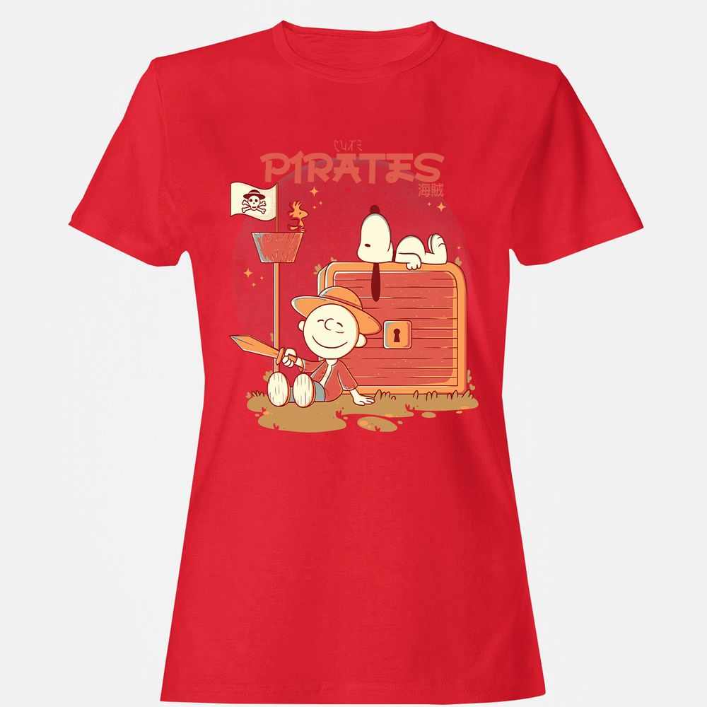 Women's T-Shirt - 7KQRV81V - Red - 13