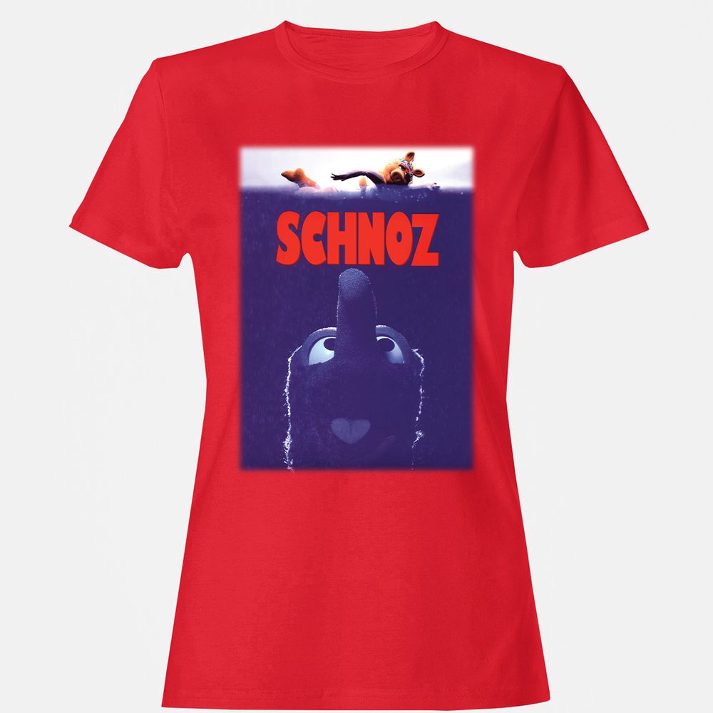 Women's T-Shirt - 46E8WQYB - Red - 13