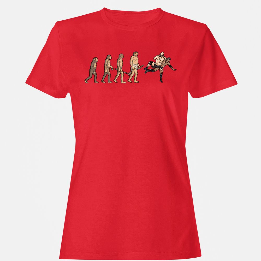 Women's T-Shirt - KQREDEKG - Red - 13