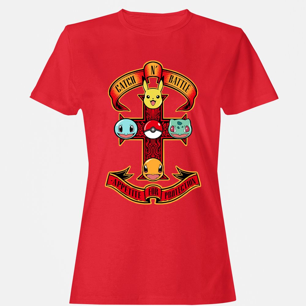 Women's T-Shirt - R9L992BV - Red - 13