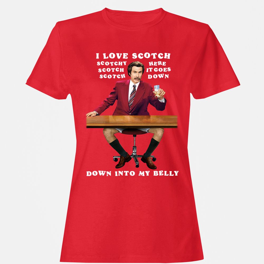 Women's T-Shirt - ML2YS4SC - Red - 13