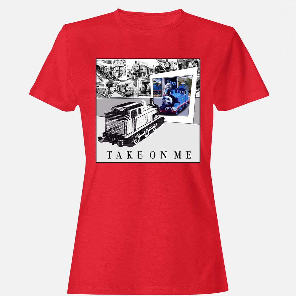 Women's T-Shirt - E6P42UP4 - Red - 13