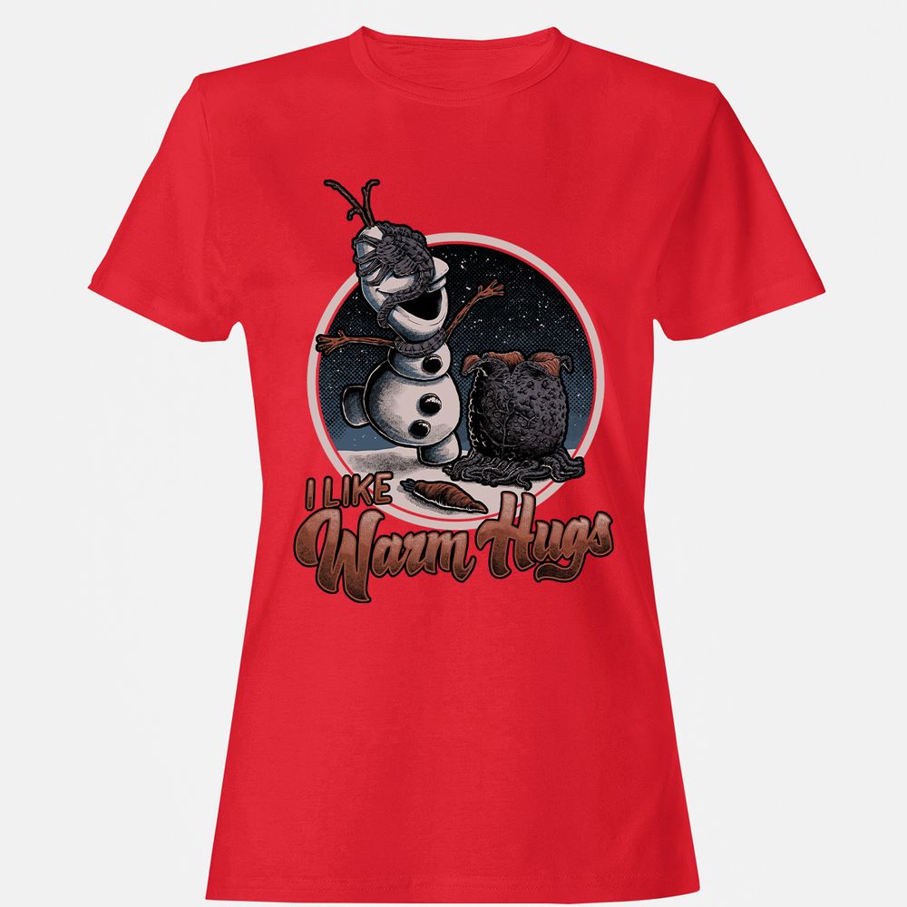 Women's T-Shirt - QT8UKV3J - Red - 13