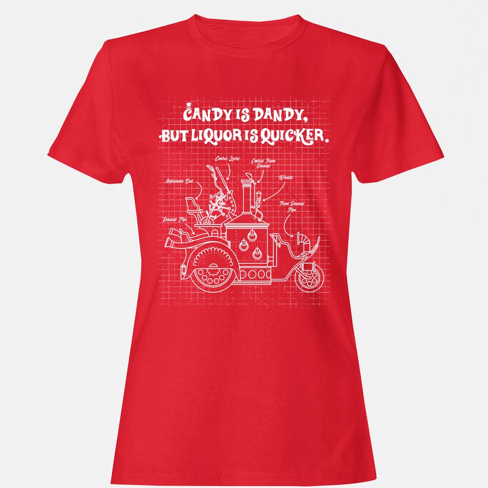 Women's T-Shirt - 11QSFSF2 - Red - 13