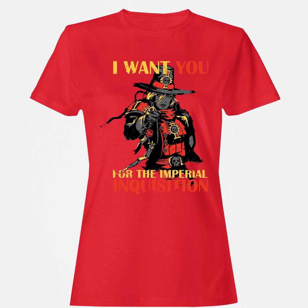 Women's T-Shirt - Y69PFVPB - Red - 13