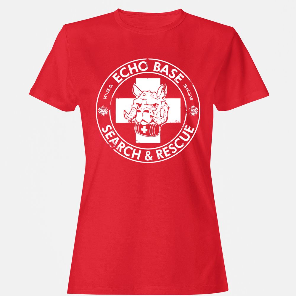 Women's T-Shirt - Q9U34EPE - Red - 13