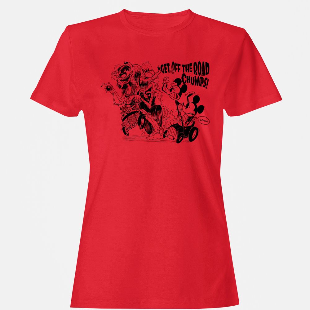 Women's T-Shirt - SZL2SXZ6 - Red - 13