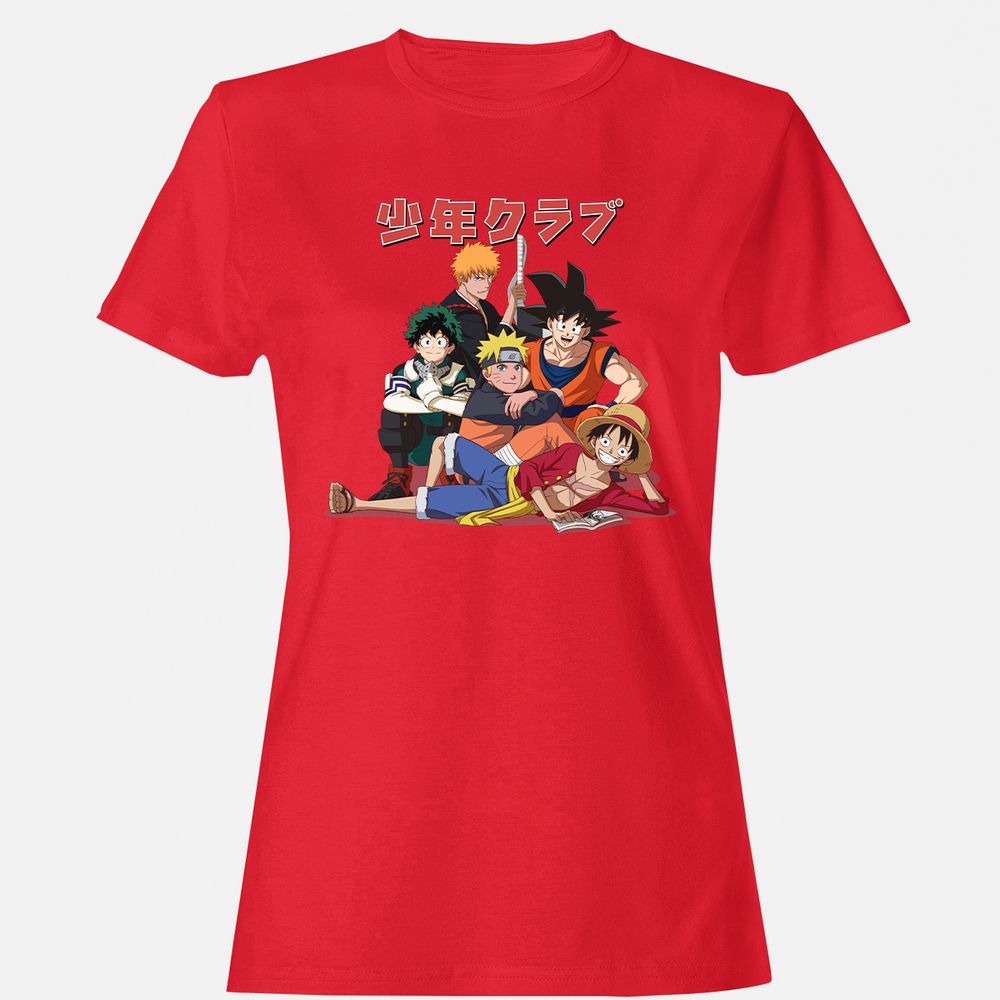 Women's T-Shirt - PYK22QNT - Red - 13