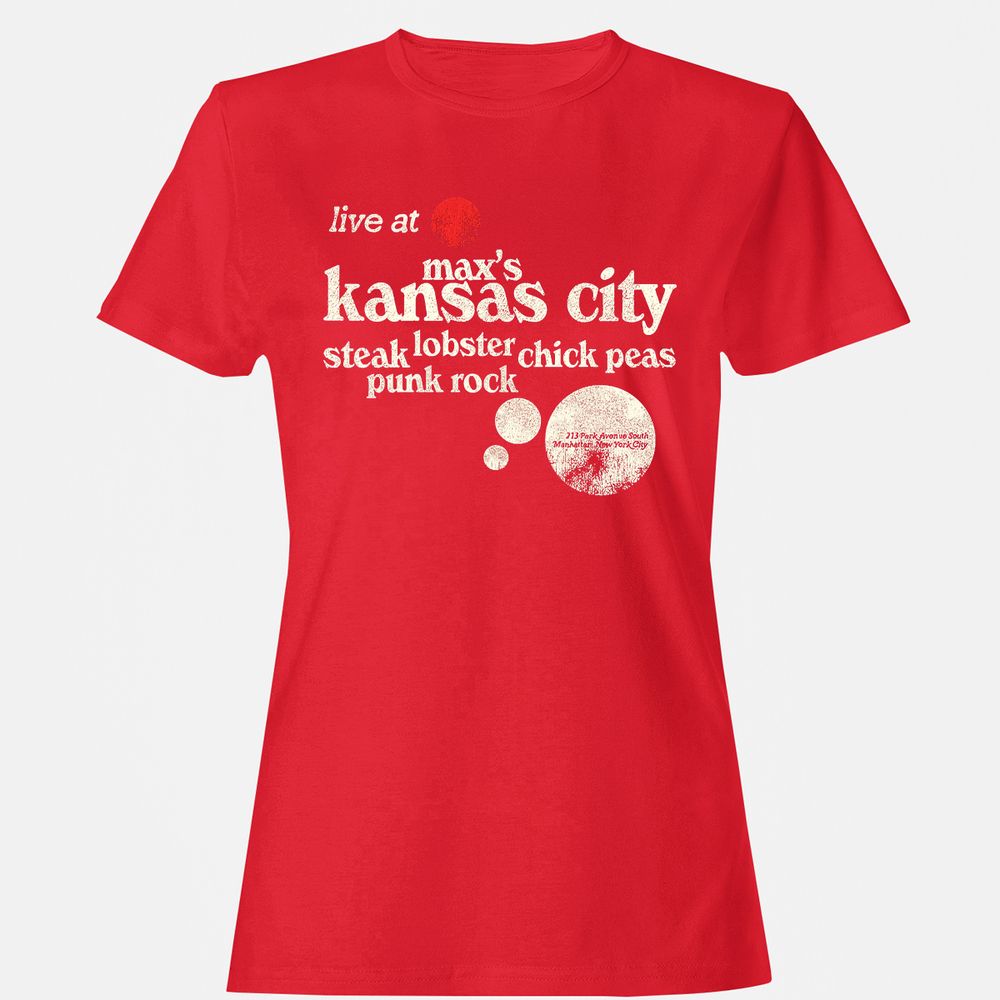 Women's T-Shirt - QFJVFUH9 - Red - 13