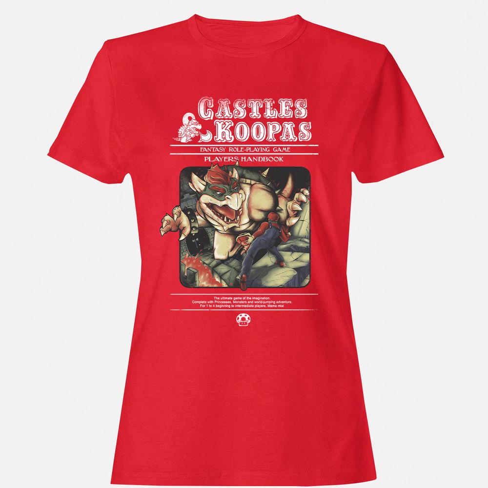 Women's T-Shirt - 4VWF98RT - Red - 13