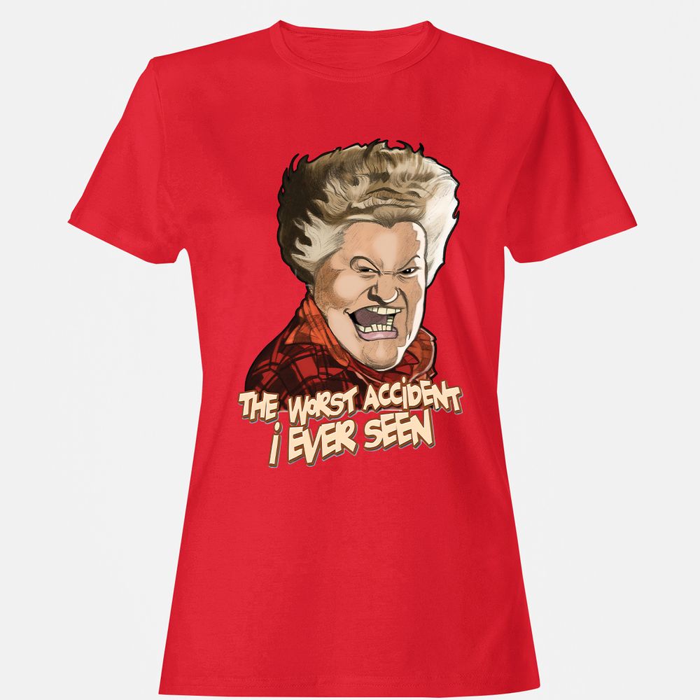 Women's T-Shirt - 5SZ6FY3F - Red - 13