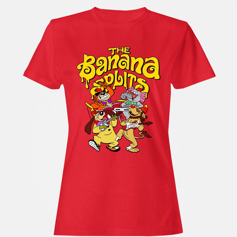 Women's T-Shirt - 6195MQGL - Red - 13