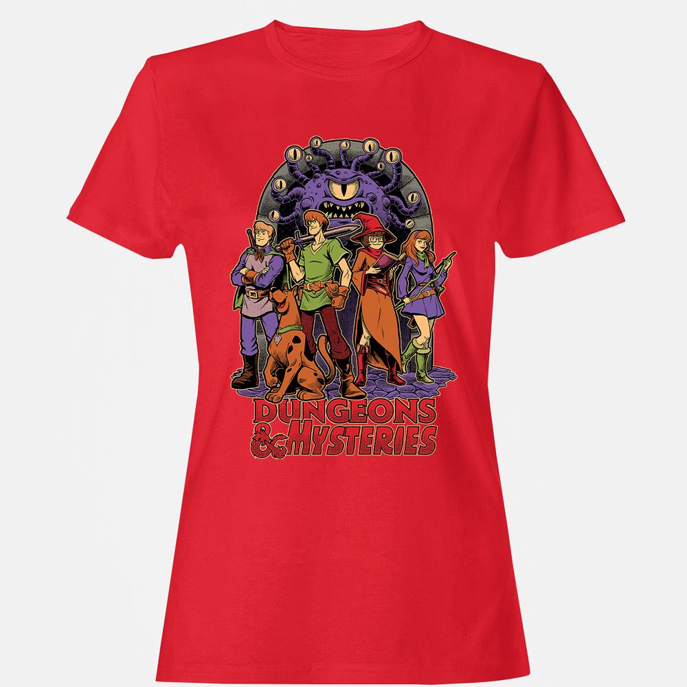 Women's T-Shirt - ANQTCFCS - Red - 13