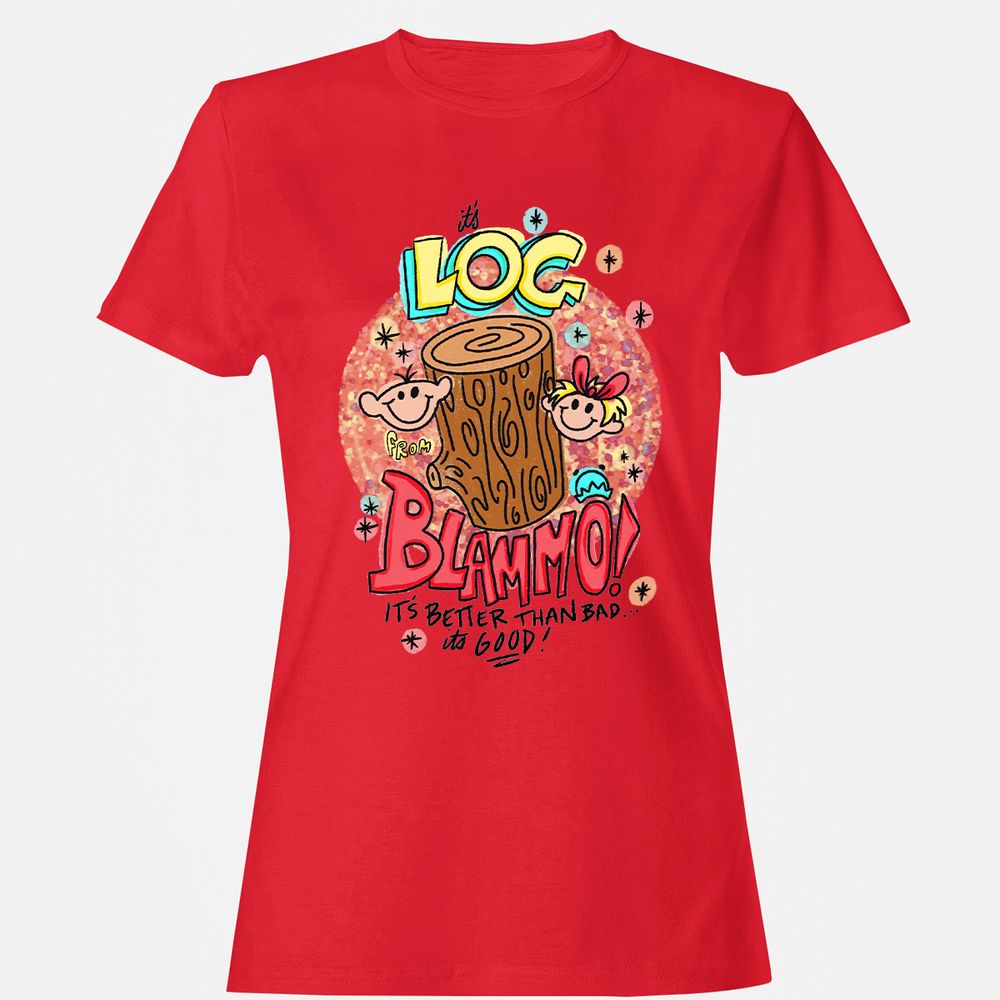 Women's T-Shirt - L86BYHK5 - Red - 13