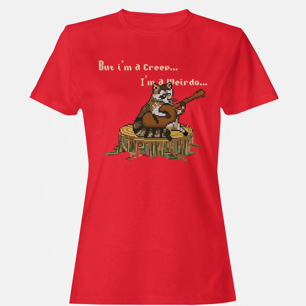 Women's T-Shirt - 7D2KWKHQ - Red - 13
