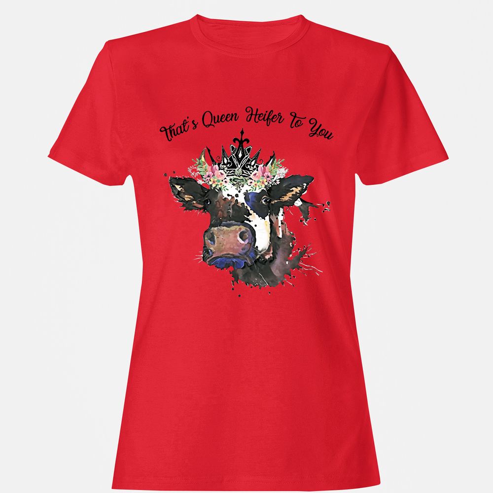Women's T-Shirt - 1BX5RJSS - Red - 13