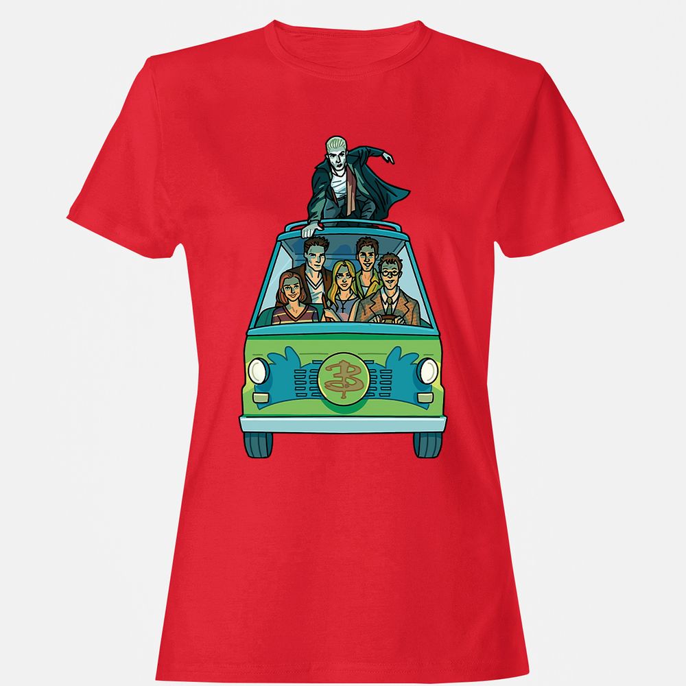 Women's T-Shirt - 7QKQVL6C - Red - 13