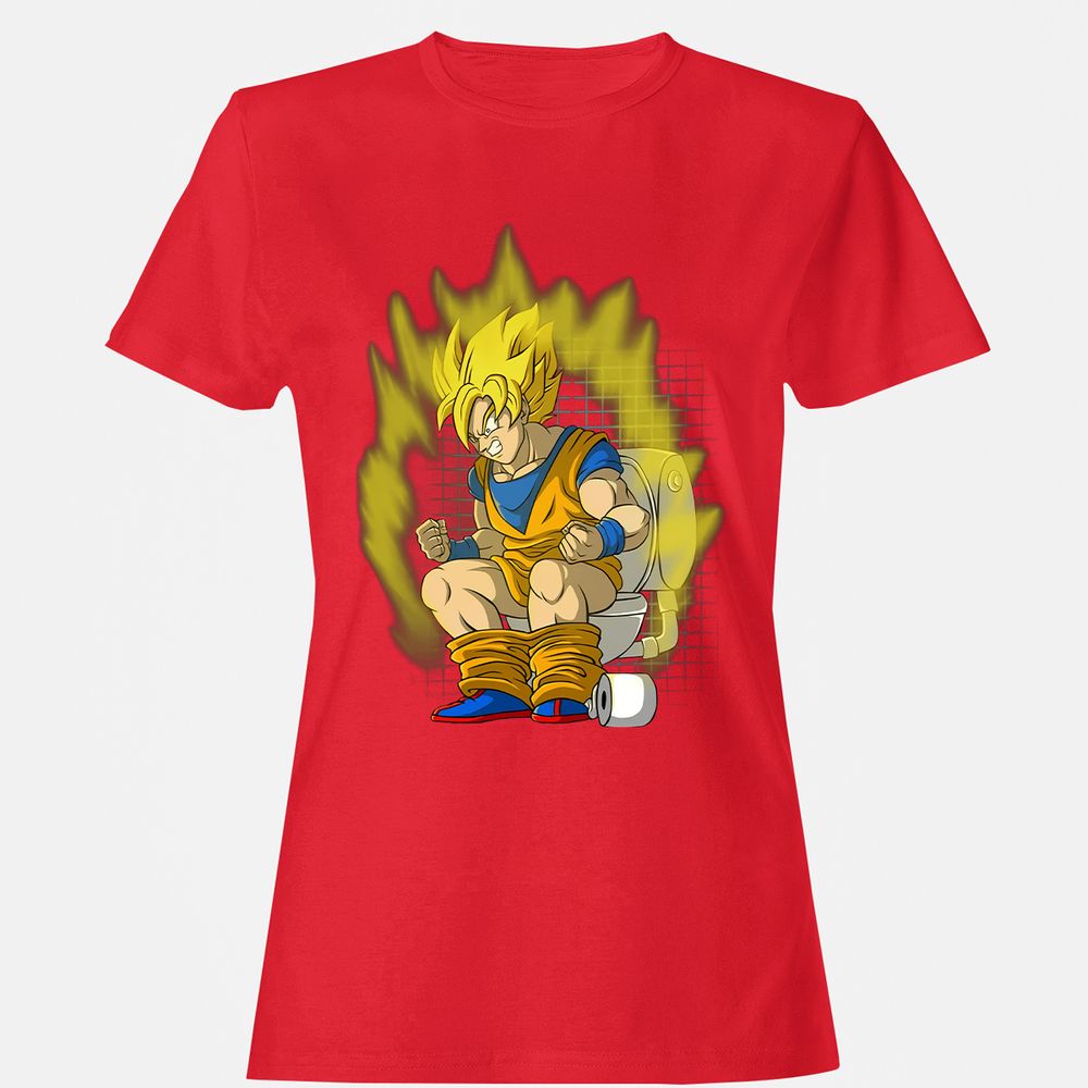 Women's T-Shirt - B1EDU8Q7 - Red - 13