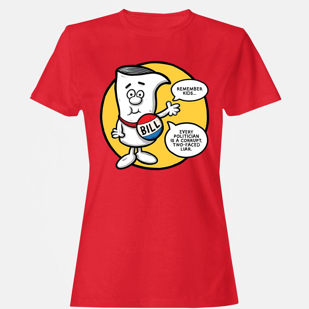 Women's T-Shirt - K9YZ7TZJ - Red - 13