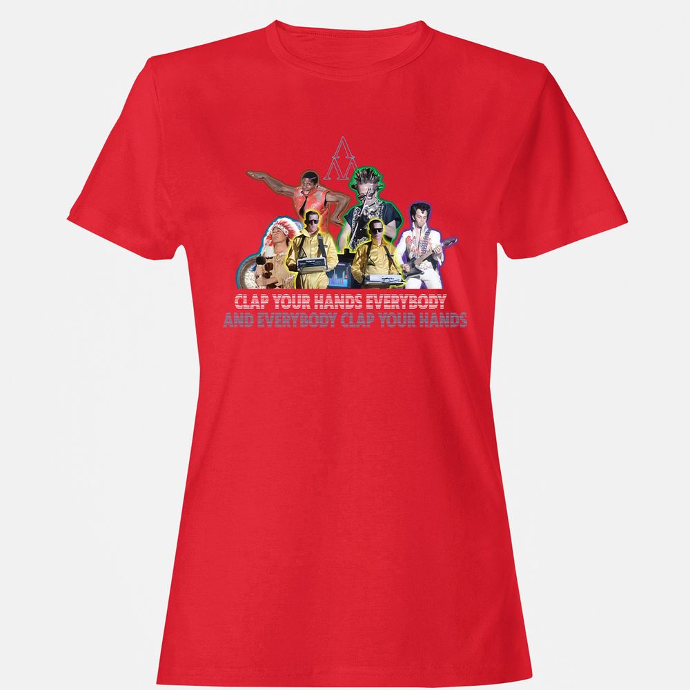 Women's T-Shirt - 362W3QHZ - Red - 13