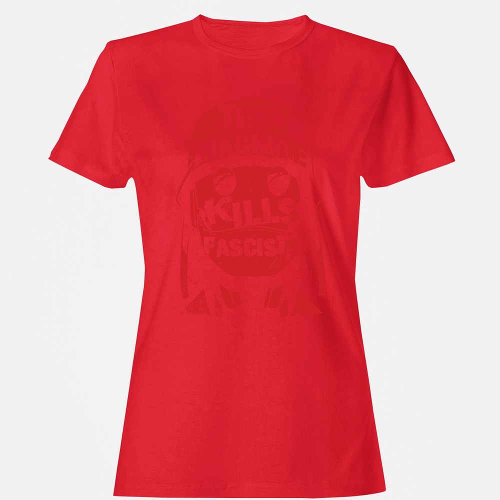 Women's T-Shirt - B5Y27AUM - Red - 13