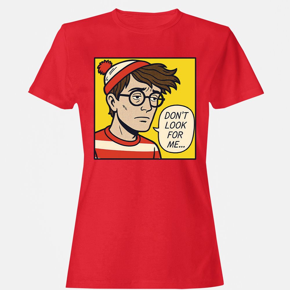 Women's T-Shirt - PK5Y84BU - Red - 13