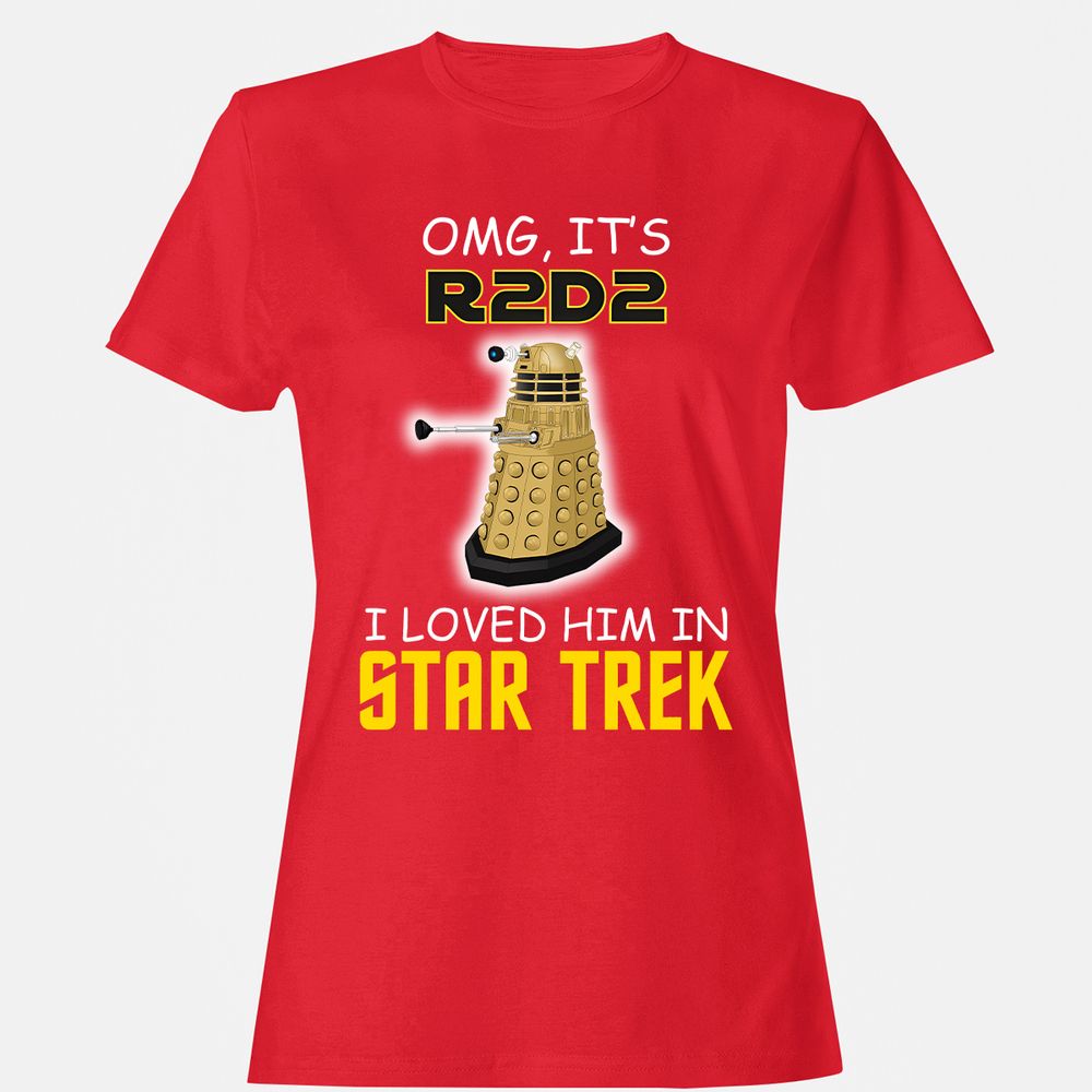 Women's T-Shirt - JY72HN86 - Red - 13