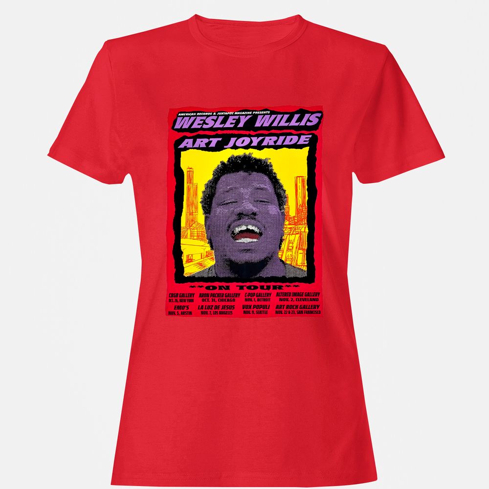 WESLEY WILLIS - ART JOYRIDE - Red - 13