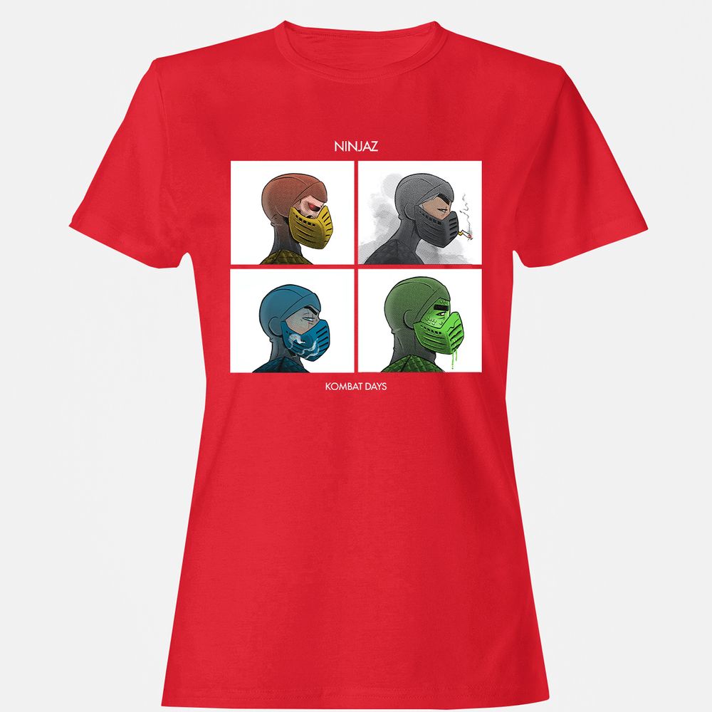 Women's T-Shirt - BRTHV69D - Red - 13