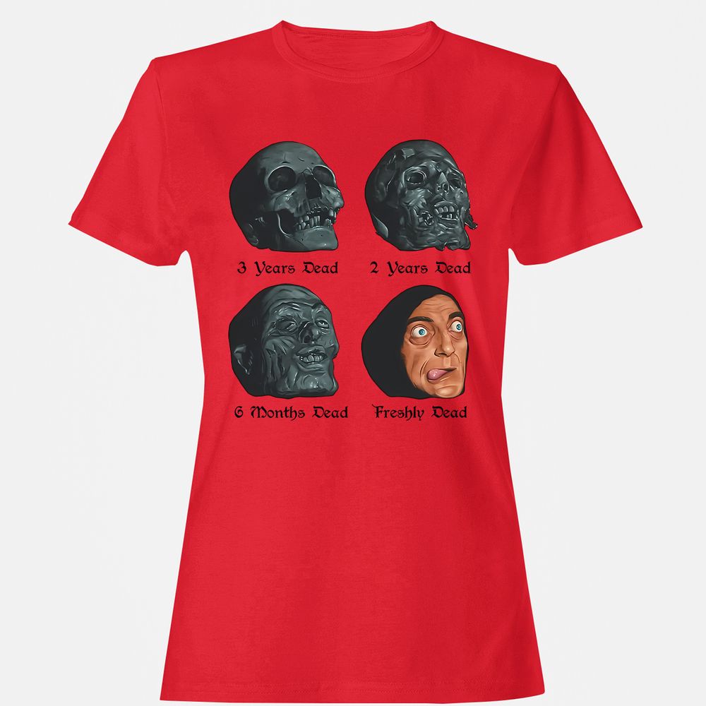 Women's T-Shirt - 6BS2R5M4 - Red - 13