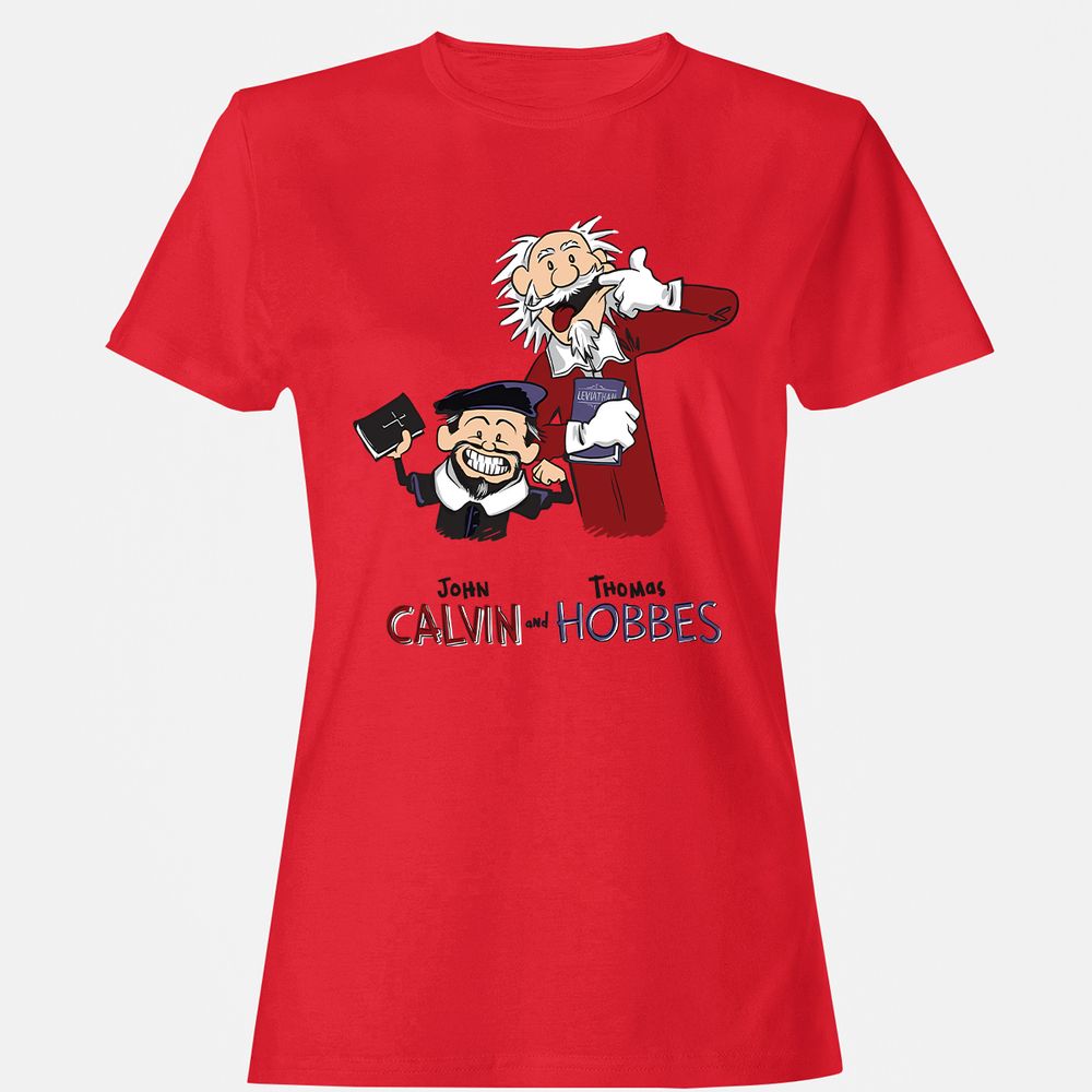 Women's T-Shirt - 4KGUVUXJ - Red - 13