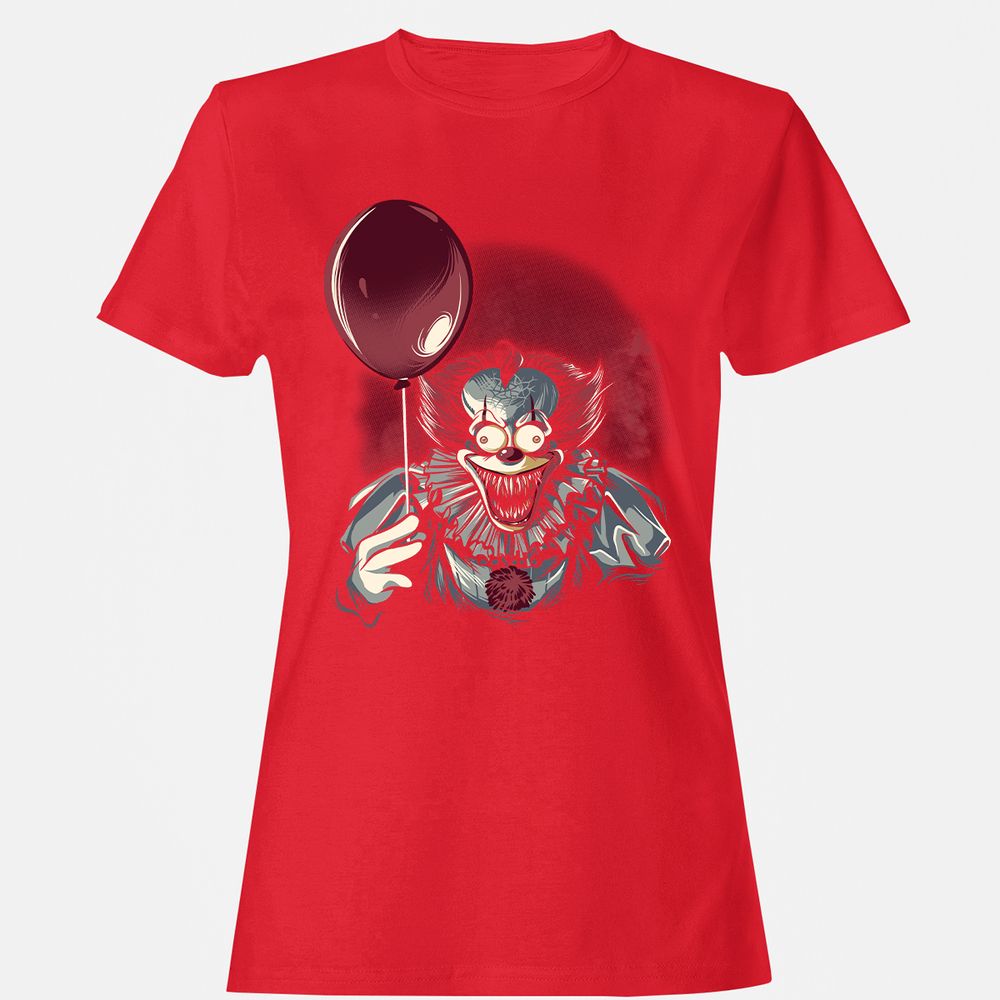 Women's T-Shirt - KGUXU56C - Red - 13