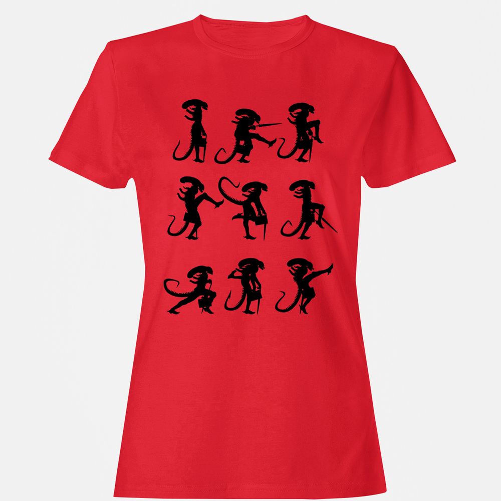 Women's T-Shirt - EGV4V9UD - Red - 13
