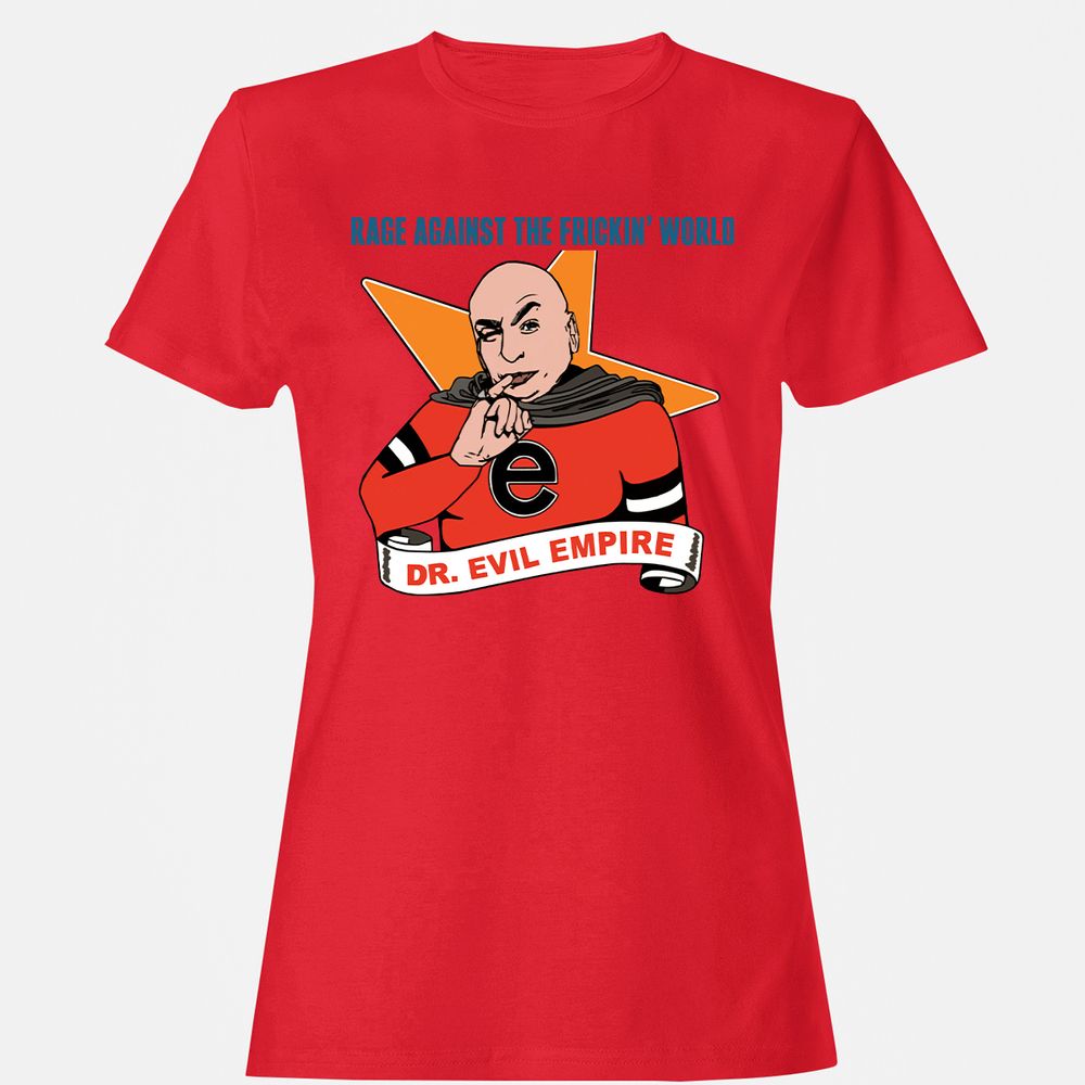 Women's T-Shirt - E9EBDJ9V - Red - 13