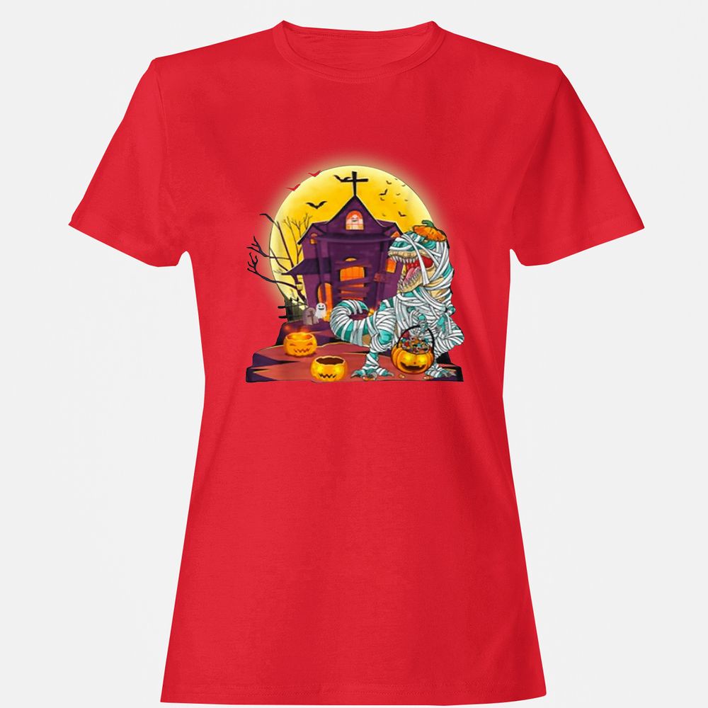 Women's T-Shirt - ZV5LCRDM - Red - 13
