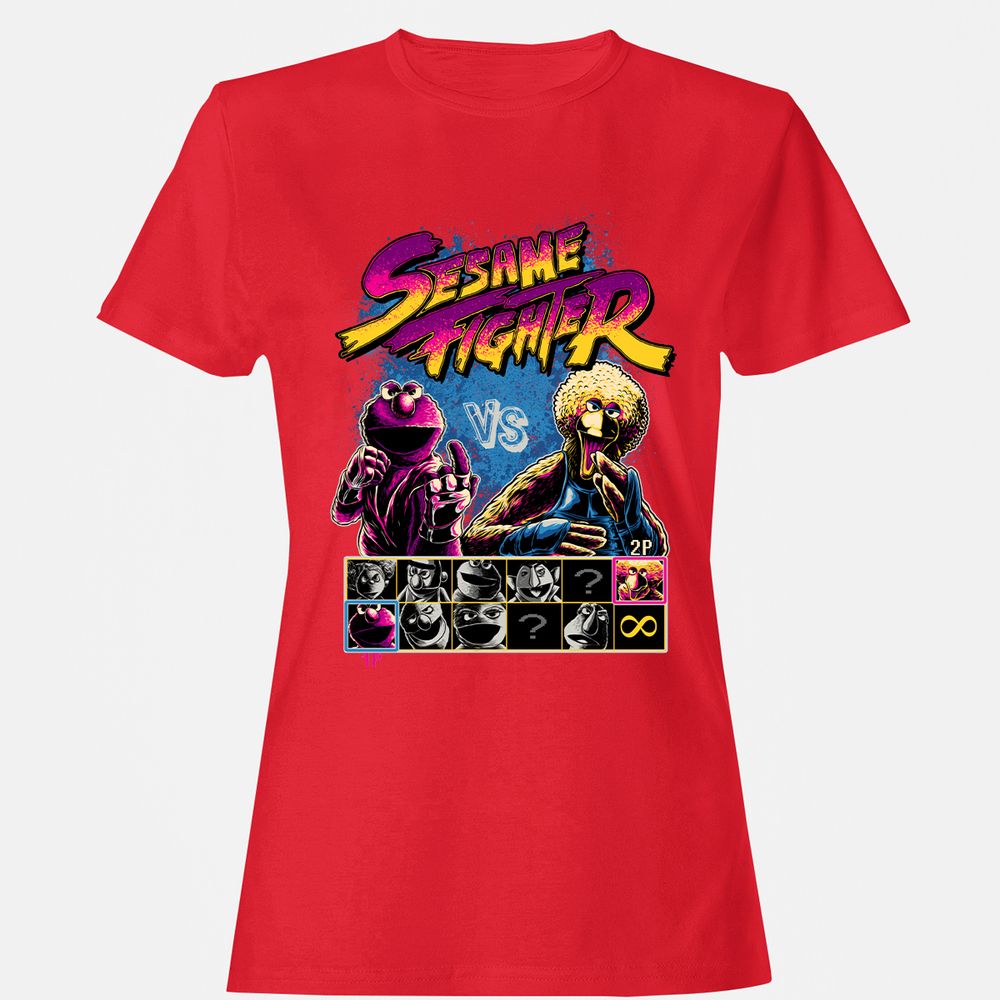 Women's T-Shirt - B4GA6F8C - Red - 13