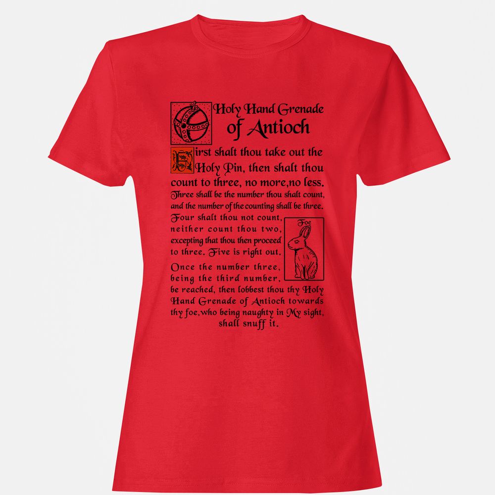 Women's T-Shirt - GAB1VXFU - Red - 13
