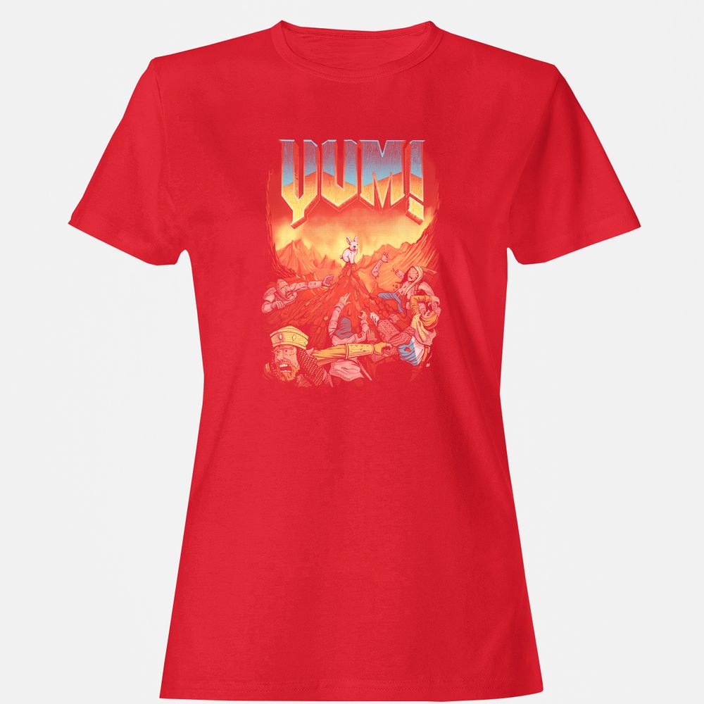 Women's T-Shirt - VTCD127N - Red - 13