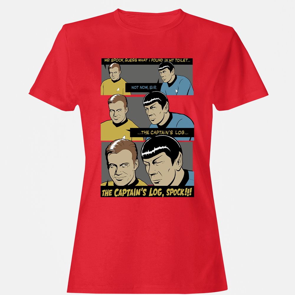 Women's T-Shirt - 8AD9VBEB - Red - 13