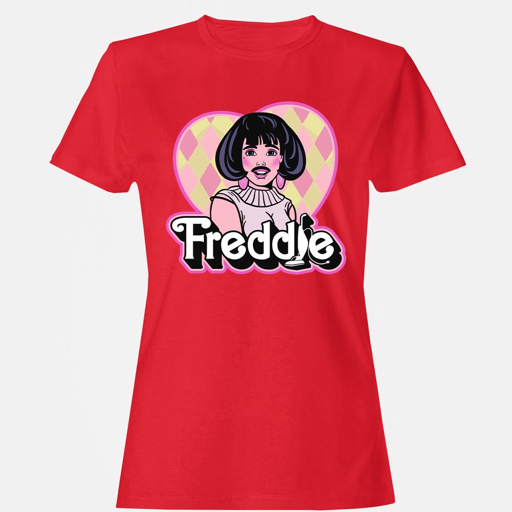 Women's T-Shirt - 4Y9M87MJ - Red - 13