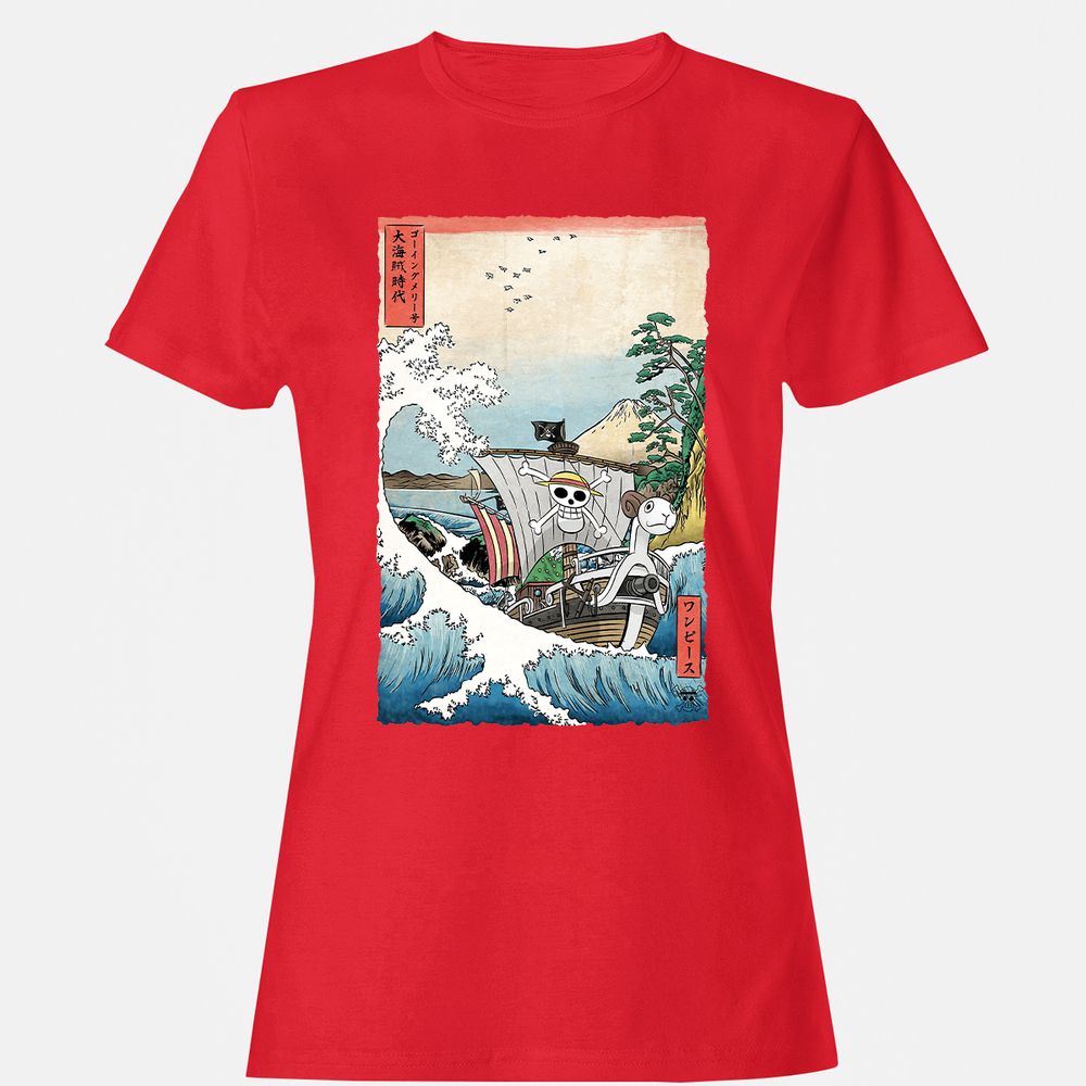 Women's T-Shirt - Y5CQGSWT - Red - 13
