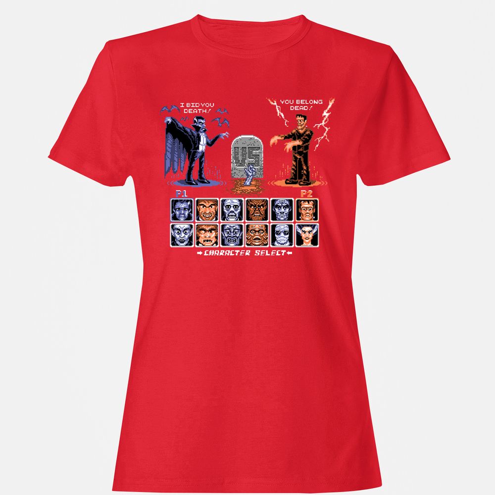 Women's T-Shirt - WK34QLPQ - Red - 13