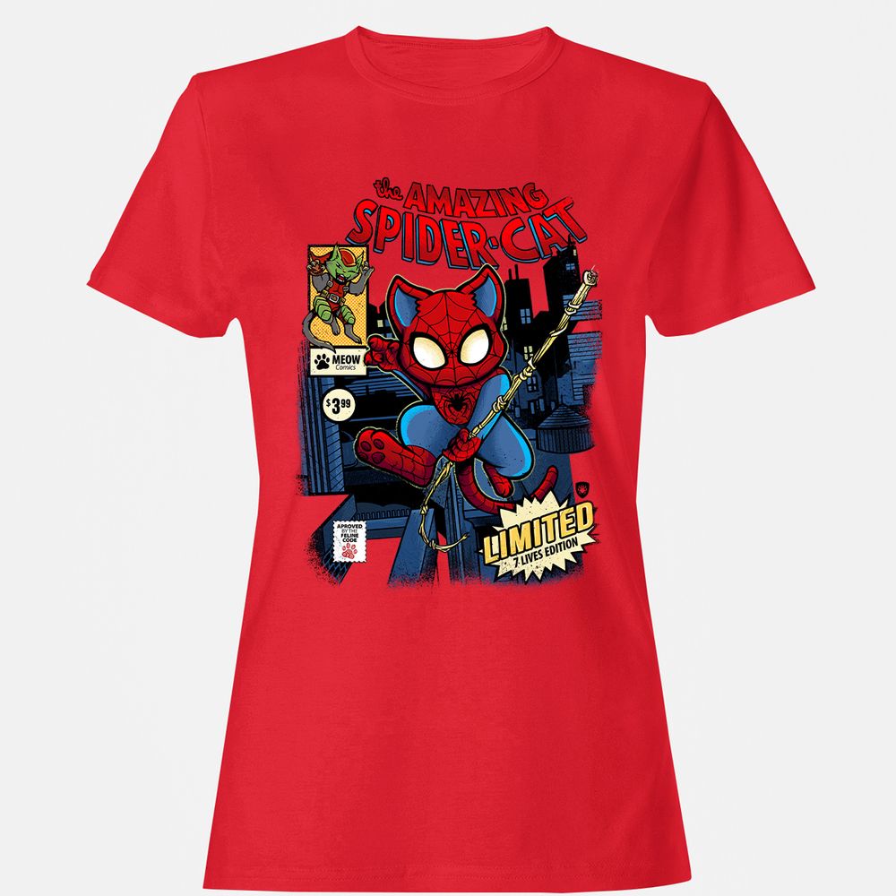 Women's T-Shirt - RSXJN163 - Red - 13